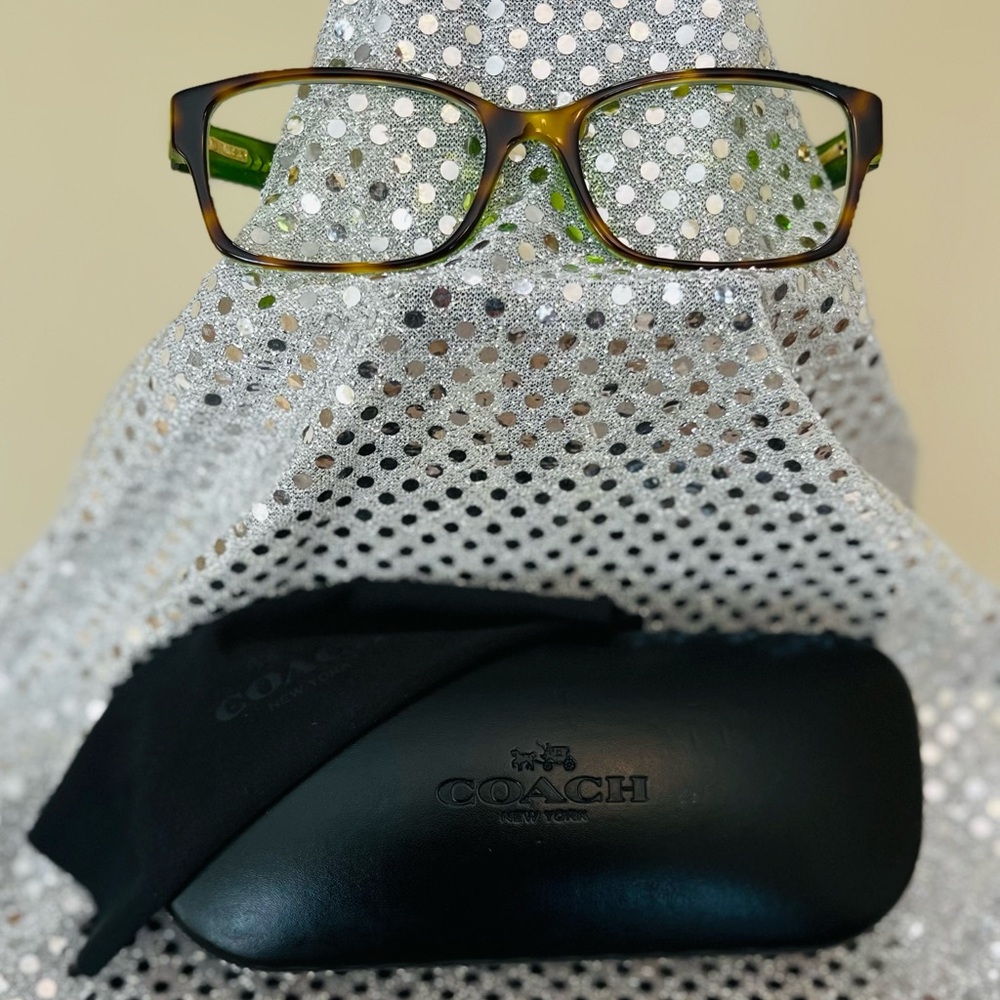 Coach Tortoiseshell Glasses w/ original cloth and case.